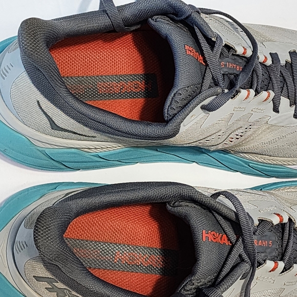 Hoka One One Arahi 5 Harbor Mist Aquarelle Men's 10.5D - Picture 9 of 10